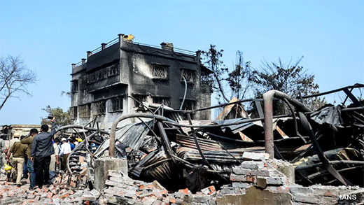 Headlines Kolkata building fire